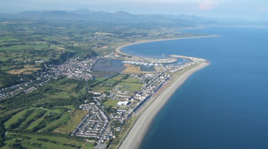 Pwllheli Marian y De, Pwlheli South Beach