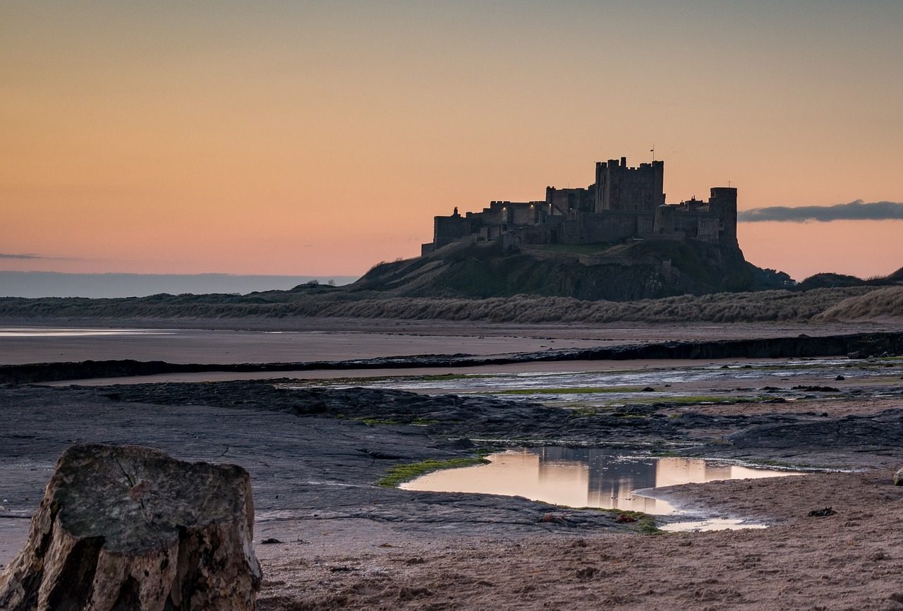 Bamburgh Castle - Sunrise