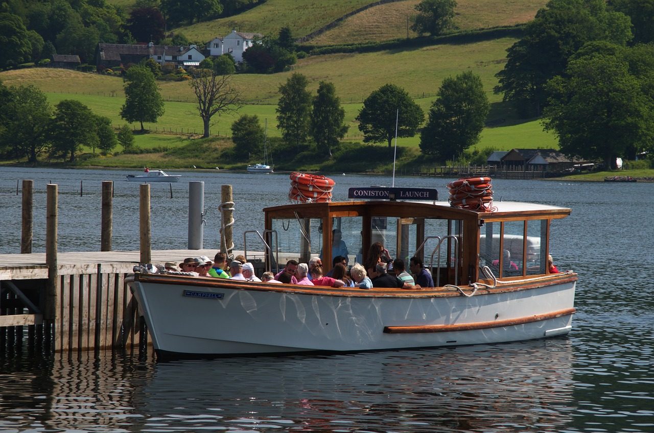 a boat on the water