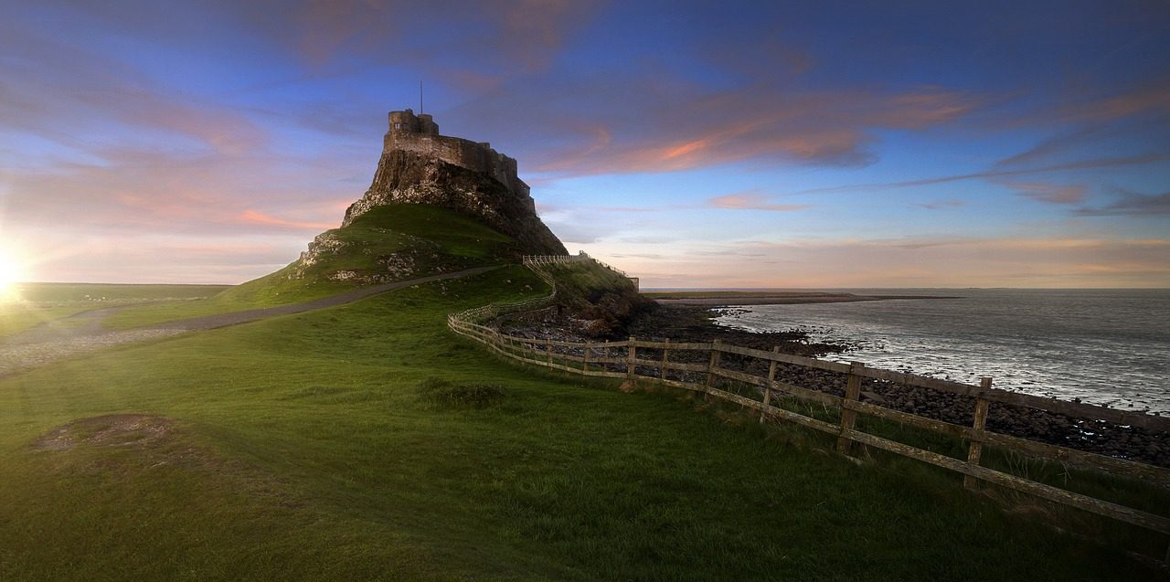 Northumberland panaramic sea view